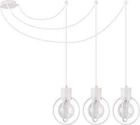 SIGMA LIGHTING 31096 AURA Többágú Függesztett Lámpa Fehér E27 IP20