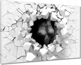 Vászonkép 90x60 A tetovált lány