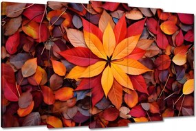 Vászonkép 150x95 Őszi színes levelek