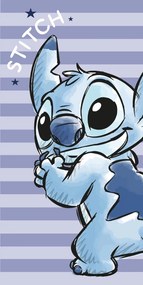 Disney Lilo és Stitch, A csillagkutya Stripes fürdőlepedő, strand törölköző 70x140cm (Fast Dry)