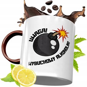 Bordó Bögre Alkoholistáknak Születésnapi Ajándék fényképes nyomtatással