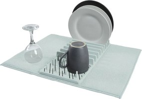 Világoskék műanyag edénycsepegtető alátét 50x38 cm – Homéa