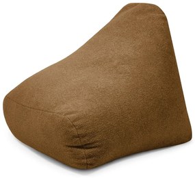 Barna buklé gyerek babzsákfotel Snug 80 – SLOWDOWN