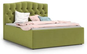 RIVA Kárpitozott ágy  180x200 cm Zöld
