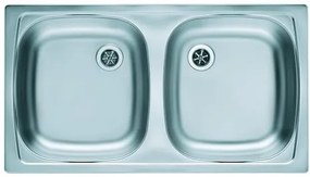 Alveus Basic 160 mosogatótálca szürke 78x14 cm 1039144