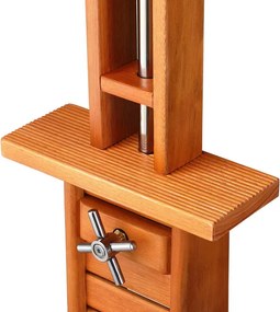 Deuba Eukaliptuszból készült kerti zuhany