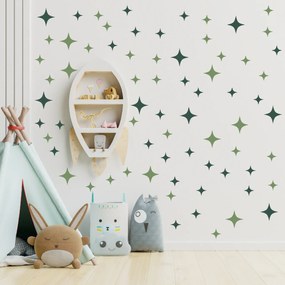 PIPPER. Textil falmatrica "Csillagok" Szín: Szürke
