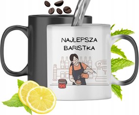 Mágikus Bögre Baristáknak Színváltós Nyomtatott Fényképpel