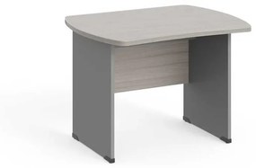 Manager asztal 100 x 85 cm, driftwood / szürke