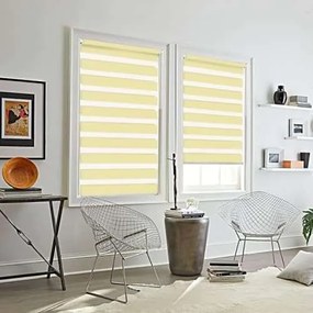 Roló ablakra éjjel-nappal feszítővel fúrás nélkül bézs 55x150cm