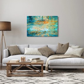 A kék absztrakció képe (90x60 cm)