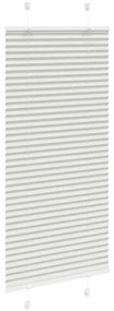 pliszírozott redőny világosszürke 65x100 cm szövetszélesség