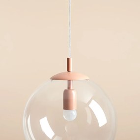 ALDEX 562G11 GLOBE Modern Függesztett Lámpa Korall E27 IP20