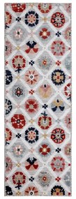 Szürke kültéri futószőnyeg 230x80 cm Flora - Flair Rugs