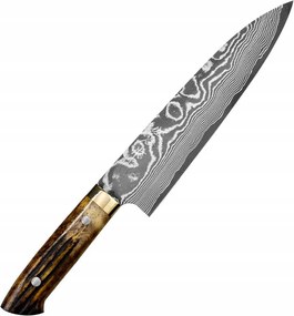Takeshi Saji Yb Kézzel Kovácsolt Konyhafőnök Kés VG-10 61 Hrc 24cm