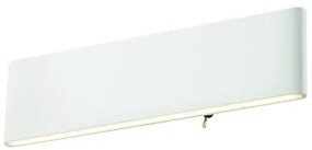 Globo 41751-12W Falikar alumínium kerettel akril fehér búrával, billenő kapcsolóval. BxH:295x80, AL:45, tartozék: 1xLED 12W 230V,600lm, 3000K