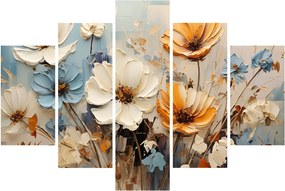 Kép - Csokrok, festés (150x105 cm)