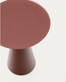 Kerek tárolóasztal üveg asztallappal ø 35 cm Wilshire – Kave Home