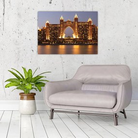 Kép egy épületról Dubajban (70x50 cm)