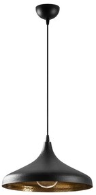 Fekete függőlámpa fém búrával ø 36 cm Tattoo – Opviq lights