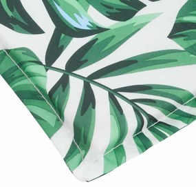 Napozó Fekvőpárna Floral Zöld 200 x 70 x 4 cm Oxford szövet