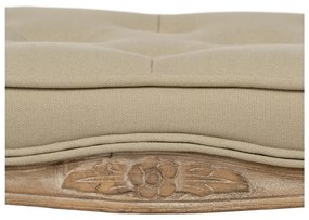 Bézs-natúr színű pad Royal – Ixia