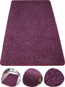 Puha Szőrös Szőnyeg Shaggy Lila Nappaliba ,hálószobába Tampa 150x300 cm