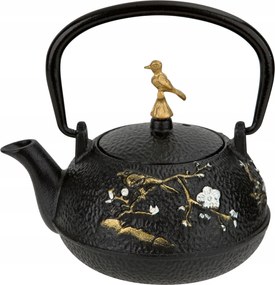 Öntöttvas vízforraló 300 ml-es SakuraTea arany madár