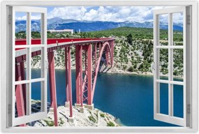 Poszterek 120x80 Horvátország Maslenica híd