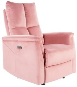 Neptun állítható fotel, rózsaszín