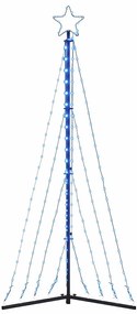 kék LED karácsonyfa 339 LED 187 cm