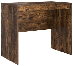 Számítógépasztal Füstölt tölgy Szerelt fa 90 x 50 x 76 cm
