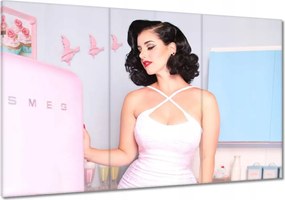 Vászonkép 120x80 Vintage Nő Csaj