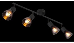 Globo 54312-4 - Spotlámpa SATELLA 4xE14/25W/230V fekete