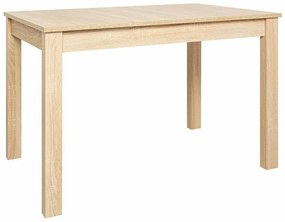 Asztal Boston 481Sonoma tölgy, 75x75x120cm, Hosszabbíthatóság, Laminált forgácslap, Laminált forgácslap