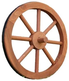 Garthen Fa kerék Ghana stílusos rusztikus dekoráció 35 cm