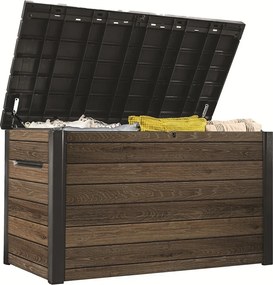 Keter kerti tárolódoboz Deco 870 l, barna
