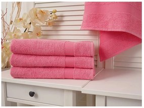 Fürdőlepedő ADRIA 70x140 cm rózsaszín, 100% pamut