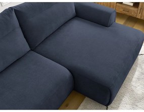 Sötétkék sarokkanapé Aden – Bobochic Paris