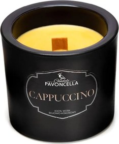 Szójagyertya Cappuccino Fekete 170G