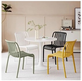 Műanyag szék TREGO, zöld