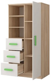 ID SVEND 80 polcos szekrény