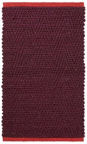 Borvörös juta szőnyeg 50x80 cm Notes – Mette Ditmer Denmark