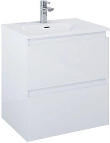 Elita Split szekrény 60x45.8x63.5 cm Függesztett, mosdó alatti fehér 169087