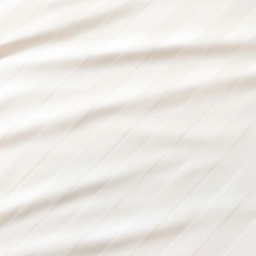 Goldea ünnepi damaszt reggeliző alátét - krémszínű csíkos - 2db 30 x 40 cm