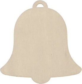 Csengő Karácsonyi Dekoráció Fa Medál 3cm 10db Karácsony