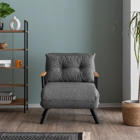 Sando Single Light Grey fotel