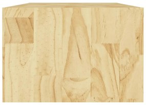 tömör fenyőfa dohányzóasztal 110 x 50 x 34 cm