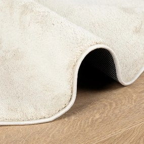 OVIEDO bézs rövid szálú szőnyeg Ø 200 cm