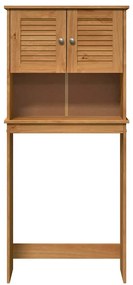 Mosógép Szekrény VIGO mézbarna 72.5 x 27 x 161 cm Tömör fenyőfa